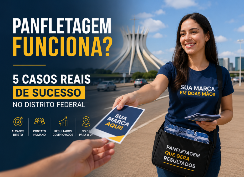 Panfletagem Funciona? 5 Casos Reais de Sucesso no Distrito Federal