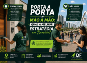 Porta a Porta ou Mão a Mão, Qual a Melhor Estratégia em Brasília