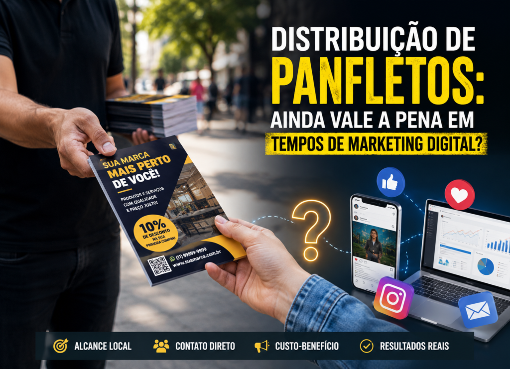 Distribuição de Panfletos: Ainda Vale a Pena em Tempos de Marketing Digital?