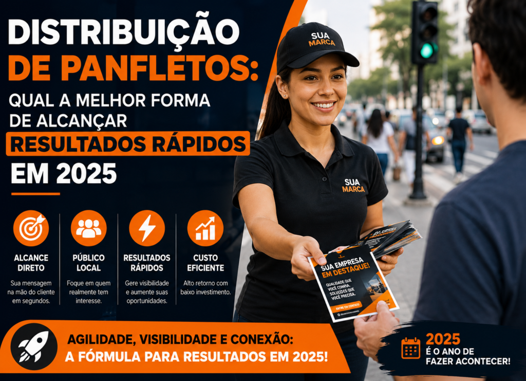 Distribuição de Panfletos: Qual a Melhor Forma de Alcançar Resultados Rápidos em 2025