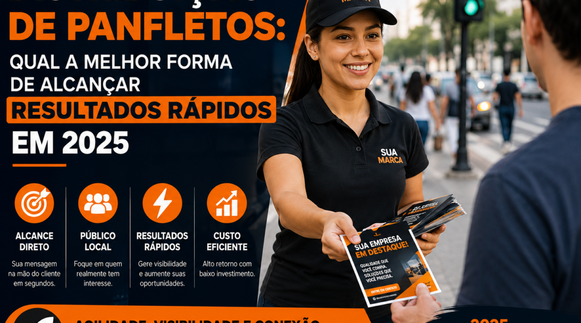 Distribuição de Panfletos: Qual a Melhor Forma de Alcançar Resultados Rápidos em 2025