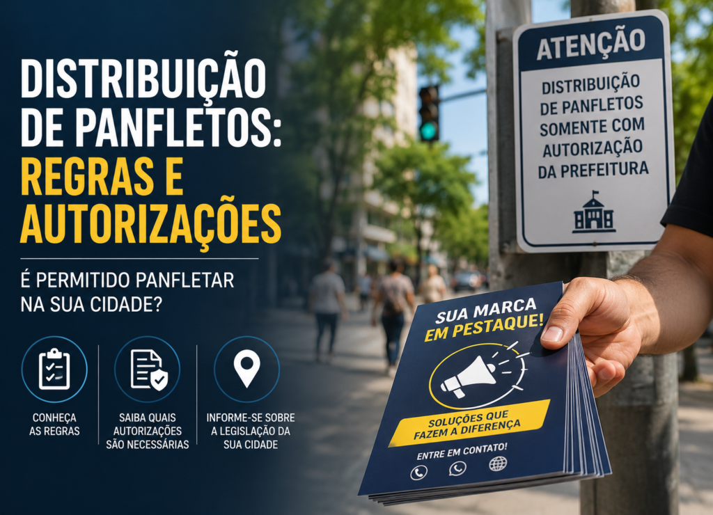Distribuição de Panfletos, Regras e Autorizações – É Permitido Panfletar na Sua Cidade