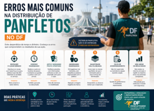 Erros mais comuns na distribuição de panfletos no DF