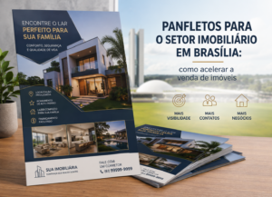 Panfletos para o setor imobiliário em Brasília, como acelerar a venda de imóveis