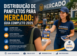 Distribuição de Panfletos para Mercado: Guia Completo 2025