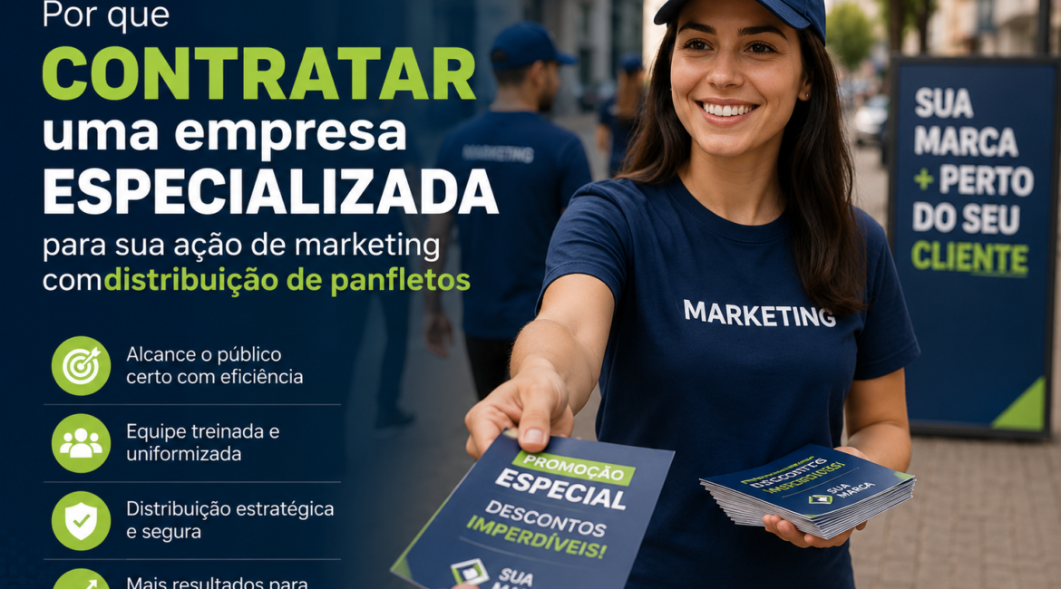 Por que Contratar uma Empresa Especializada para sua Ação de Marketing com Distribuição de Panfletos