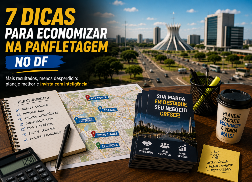 7 dicas para economizar na panfletagem no DF