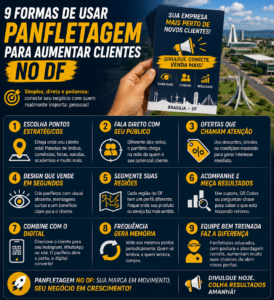 9 Formas de Usar Panfletagem para Aumentar Clientes no DF