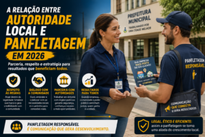 A Relação entre Autoridade Local e Panfletagem em 2026
