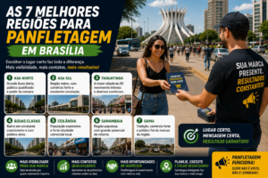 As 7 Melhores Regiões para Panfletagem em Brasília