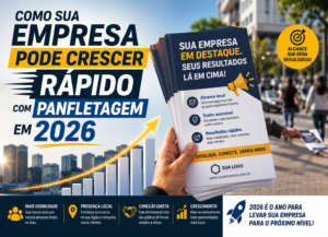 Como sua empresa pode crescer rápido com panfletagem em 2026