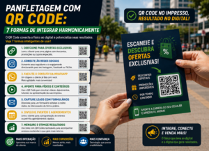 Panfletagem com QR Code: 7 Formas de Integrar Harmonicamente