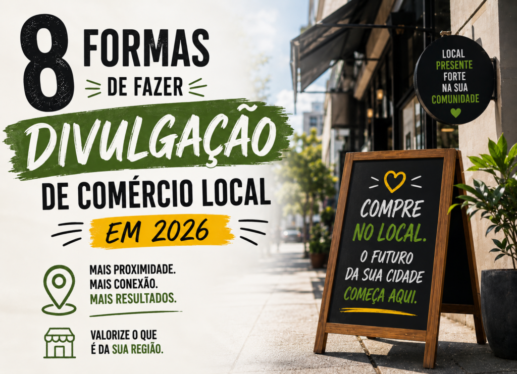 8 Formas de Fazer Divulgação de Comércio Local em 2026