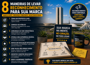8 Maneiras de Levar Reconhecimento Para Sua Marca