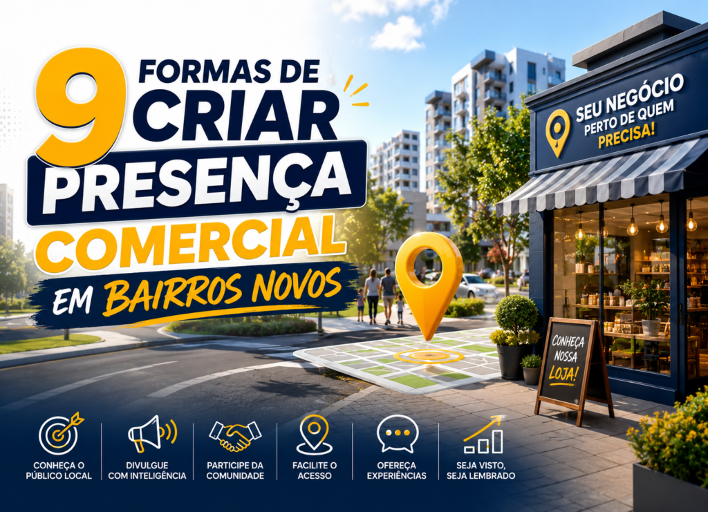 9 Formas de Criar Presença Comercial em Bairros Novos