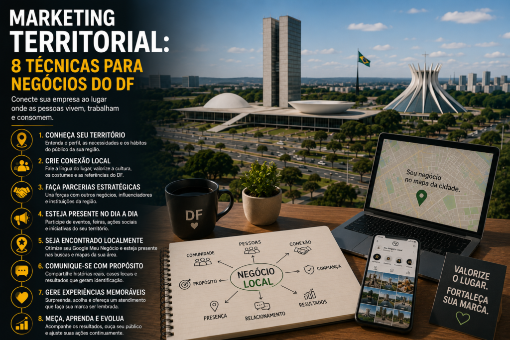 Marketing Territorial, 8 Técnicas para Negócios do DF