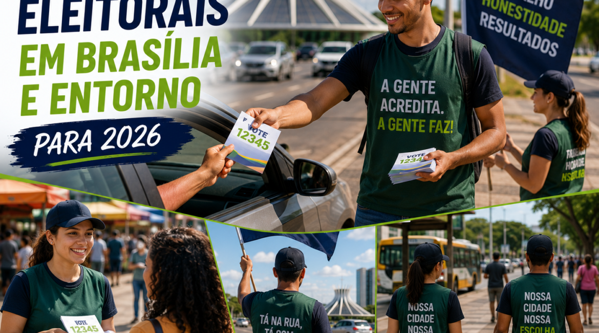 Cabos Eleitorais em Brasília e Entorno para 2026