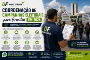 Coordenação de Campanhas Eleitorais para Brasília em 2026
