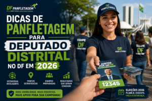 Dicas de Panfletagem para Deputado Distrital no DF em 2026