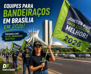 Equipes para Bandeiraços em Brasília em 2026