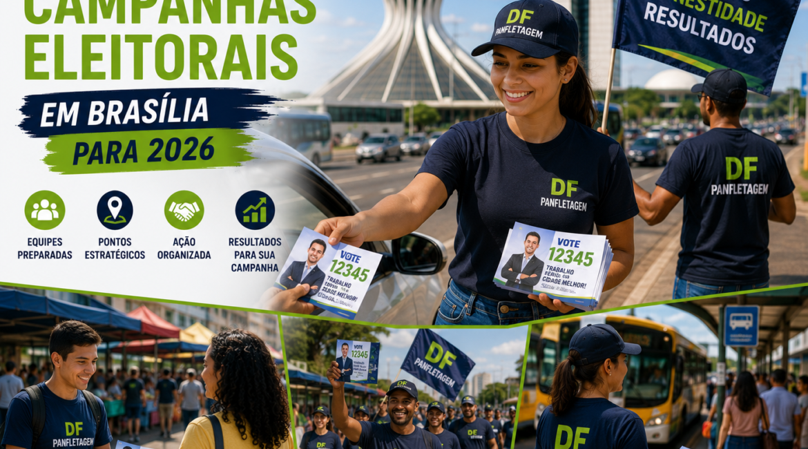Equipes para Campanhas Eleitorais em Brasília para 2026