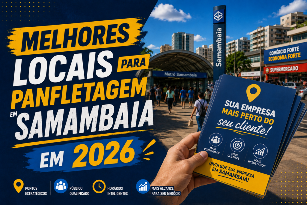 Melhores Locais para Panfletagem em Samambaia em 2026